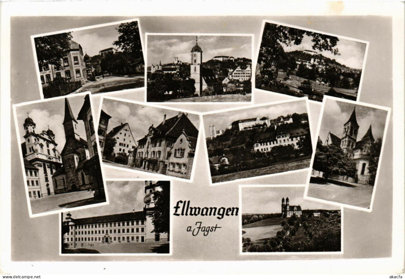 CPA AK Ellwangen A. Jagst – Scenes GERMANY (857300) - Ellwangen