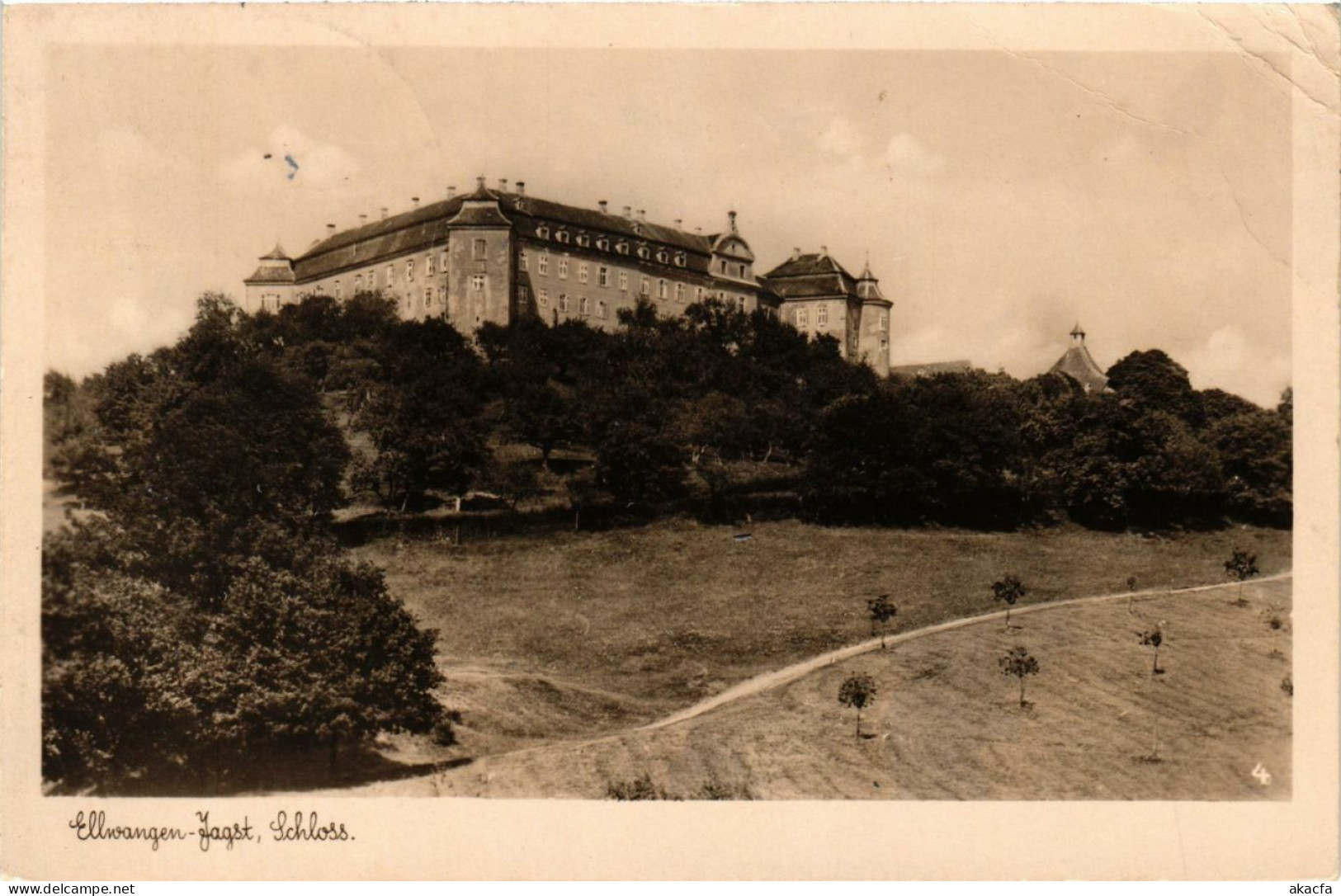 CPA AK Ellwangen – Jagst – Schloss GERMANY (857301) - Ellwangen