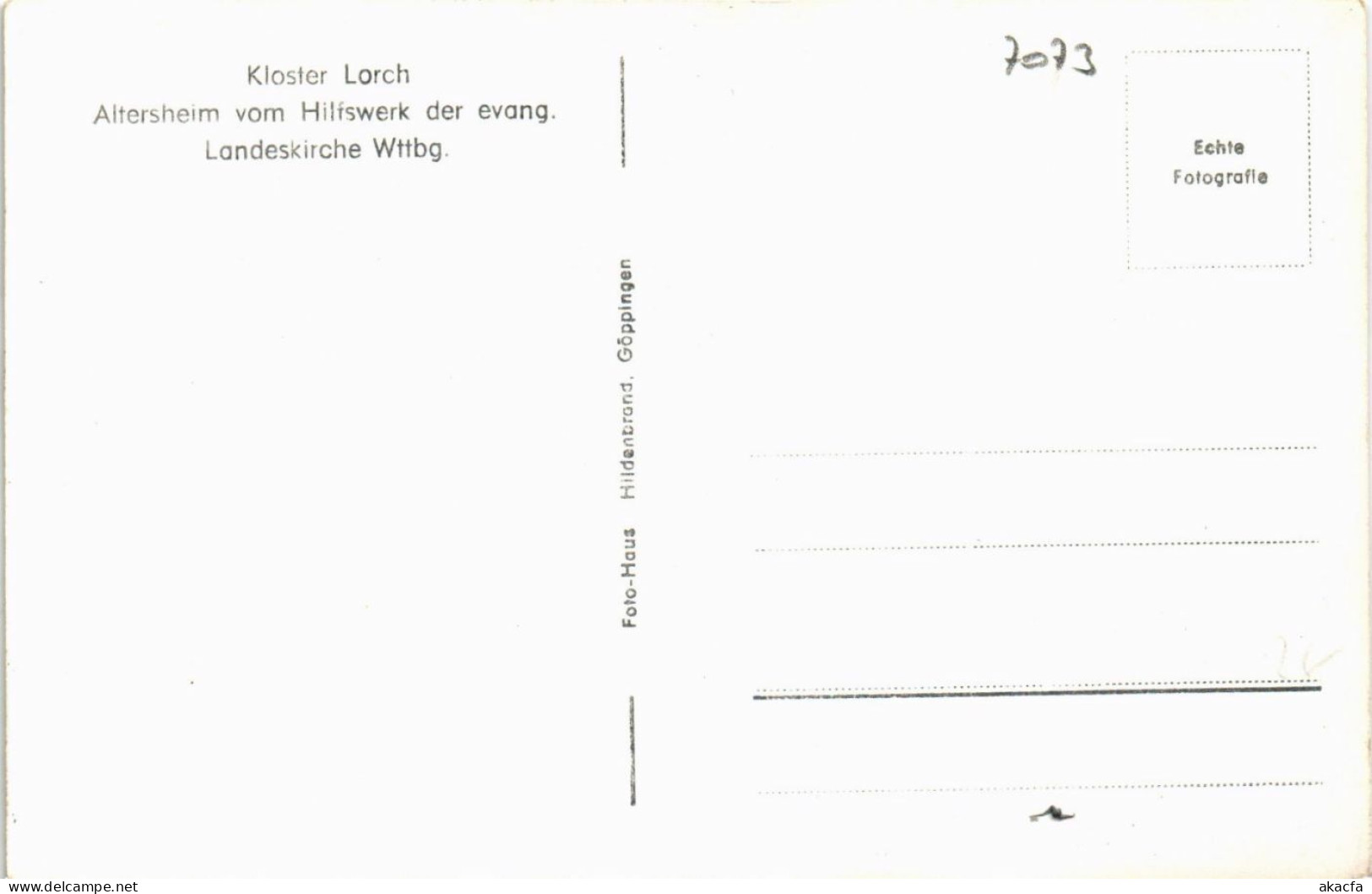 CPA AK Lorch – Kloster Lorch – Landeskirche Wttbg. GERMANY (857433) - Lorch