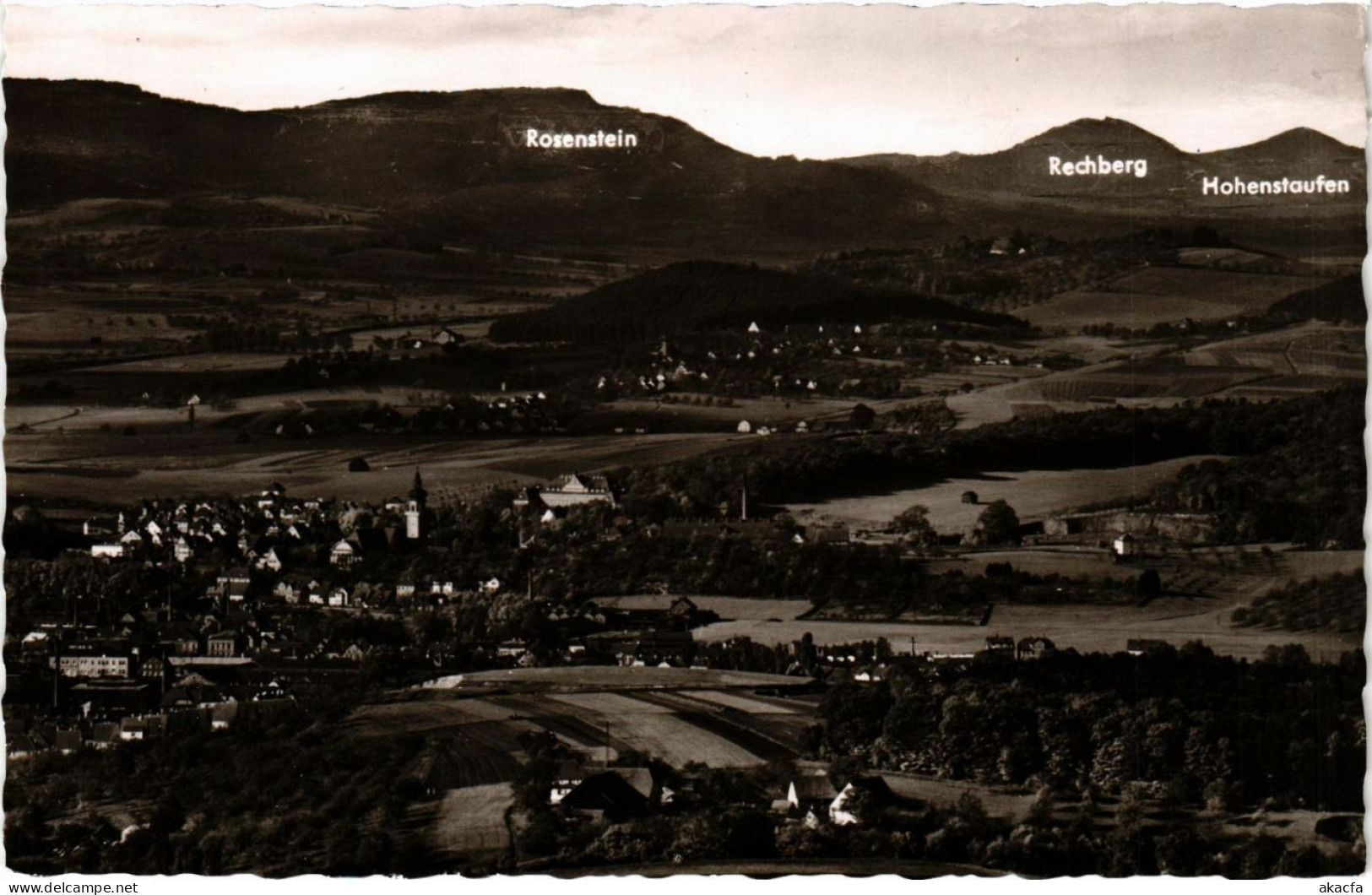 CPA AK Aalen – Württ. - Blick Vom Braunenberg GERMANY (857470) - Aalen