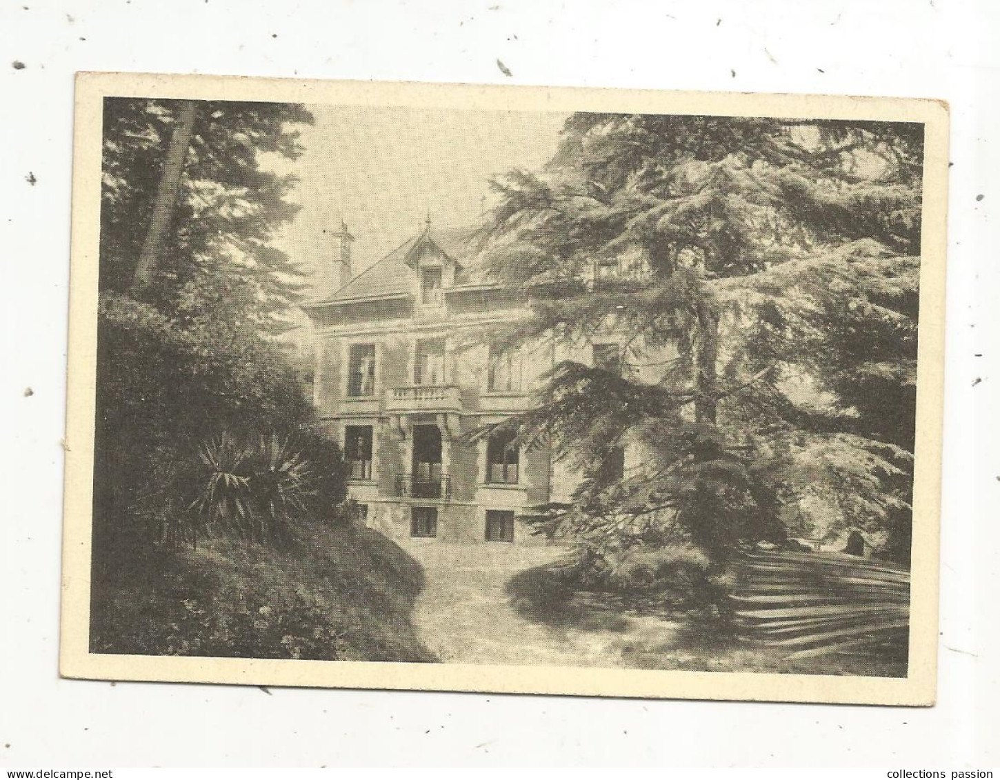 Carte De Visite , Maison De Repos Et De Convalescence LES HIRONDELLES , 17, ROYAN-PONTAILLAC , Photo Au Verso, 2 Scans - Cartes De Visite