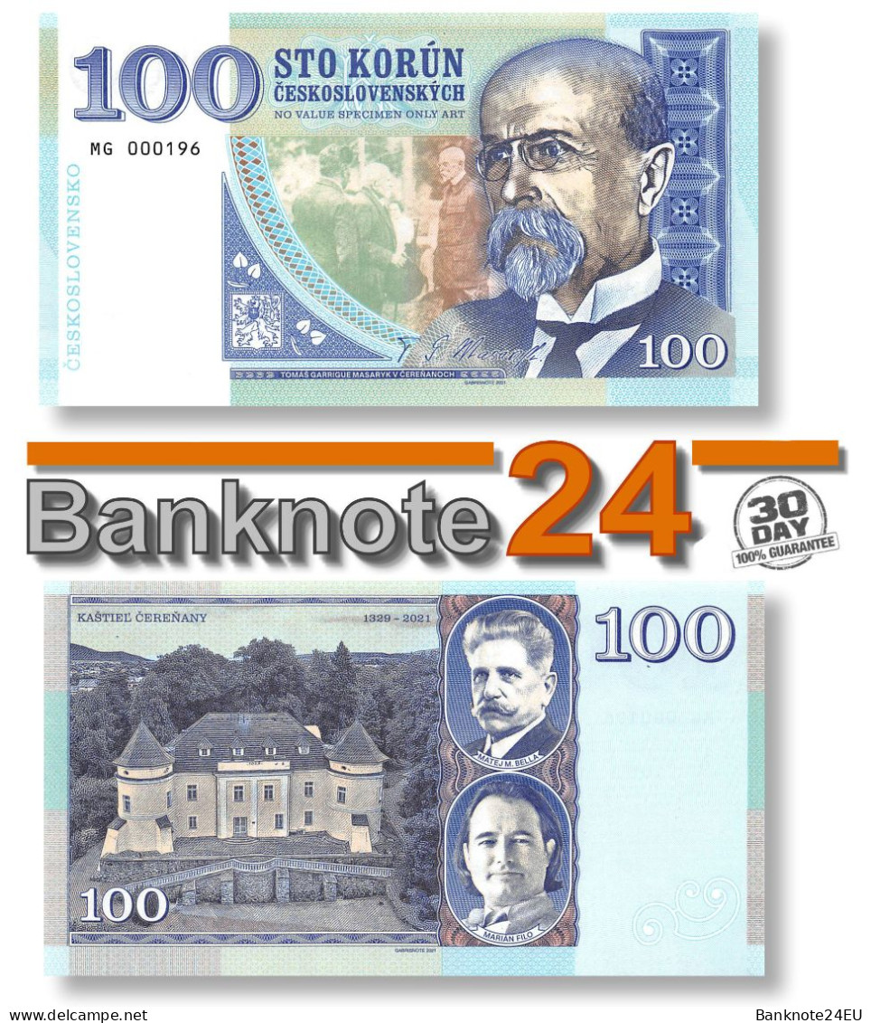 Slovakia 100 Korun 2021 Unc Specimen - Specimen