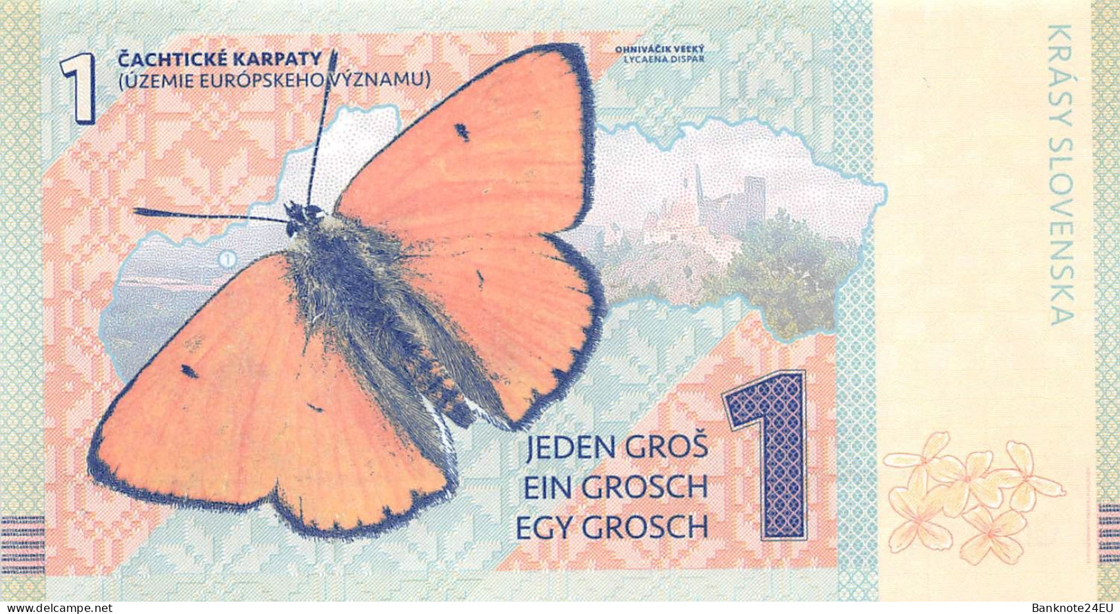 Slovakia 1,2,3 Groše Slovenské Hrady 2021 Unc Specimen - Ficción & Especímenes