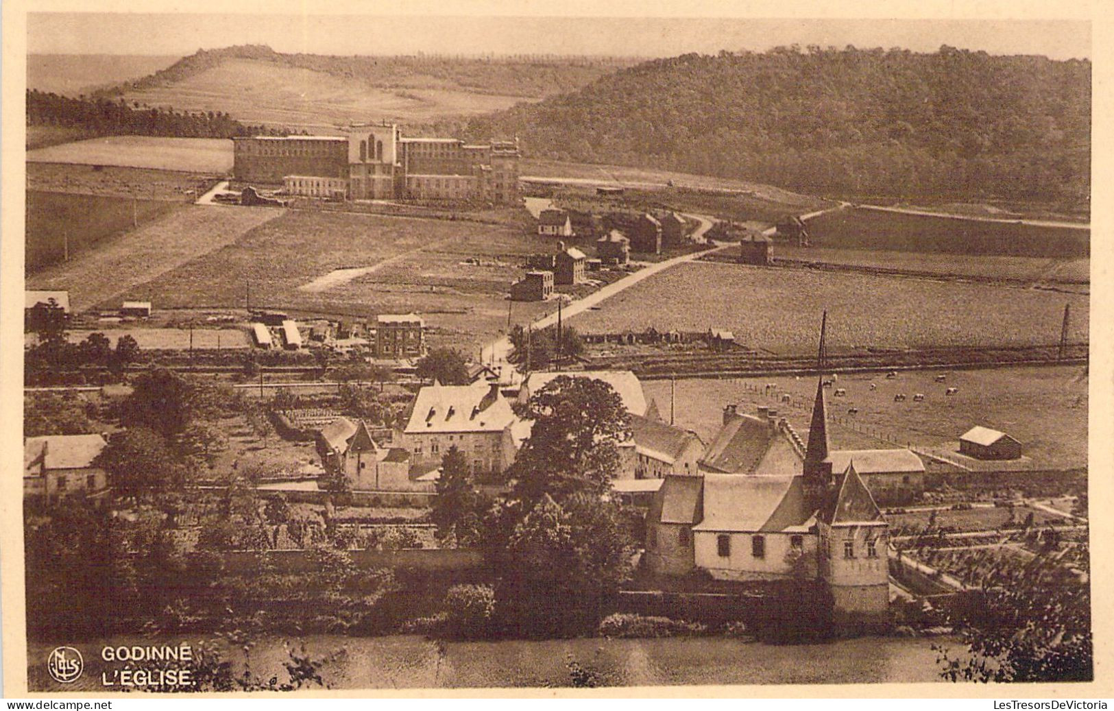 BELGIQUE - GODINNE Sur MEUSE - Vues Choisies De La Vallée De La Meuse - Carte Postale Ancienne - Sonstige & Ohne Zuordnung