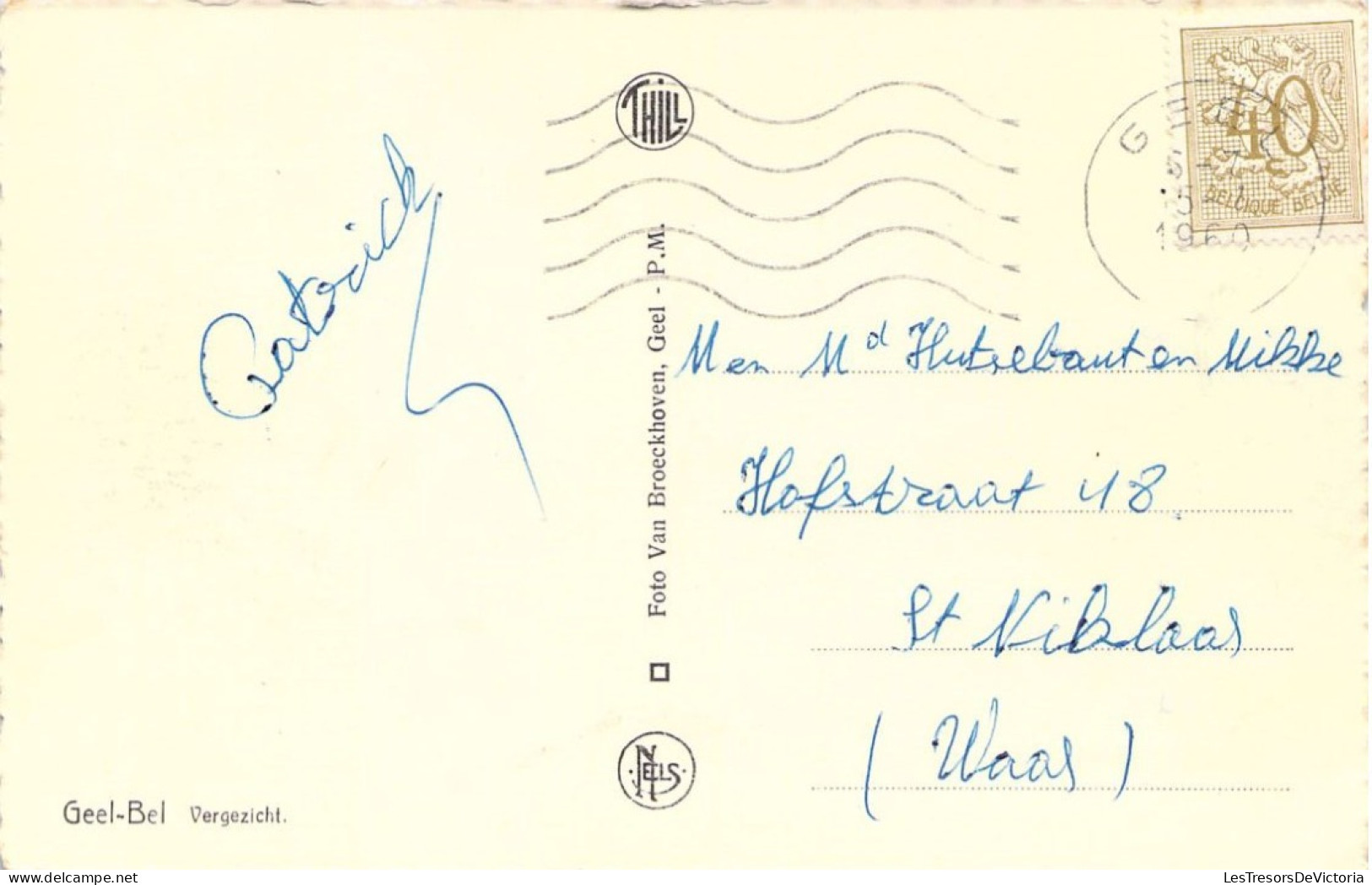 BELGIQUE - GEEL BEL - Vegerzicht - Carte Postale Ancienne - Sonstige & Ohne Zuordnung