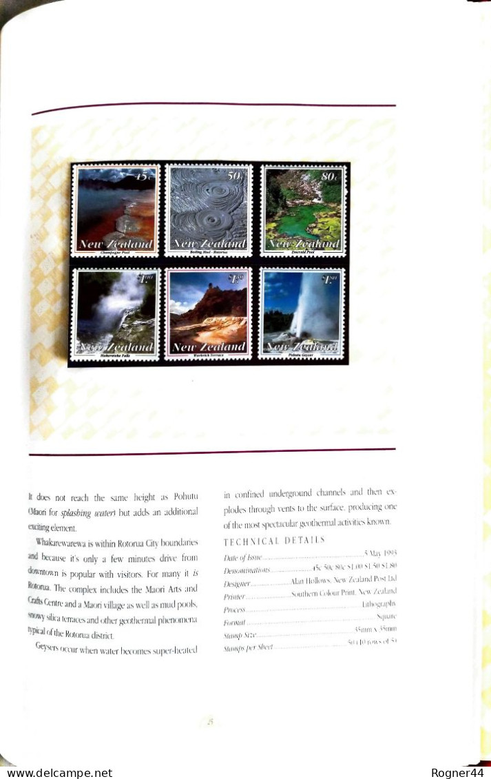 New Zealand MNH 1993 Stamp Collection Yearbook Complete With All Stamps. Very Nice - Años Completos