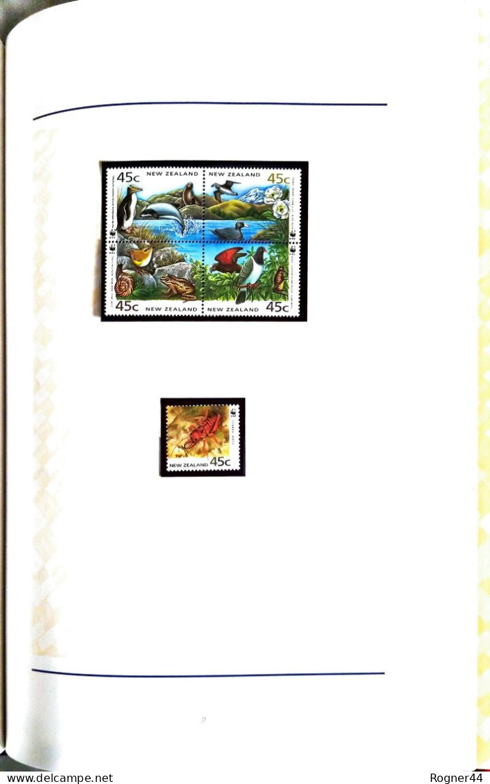 New Zealand MNH 1993 Stamp Collection Yearbook Complete With All Stamps. Very Nice - Komplette Jahrgänge