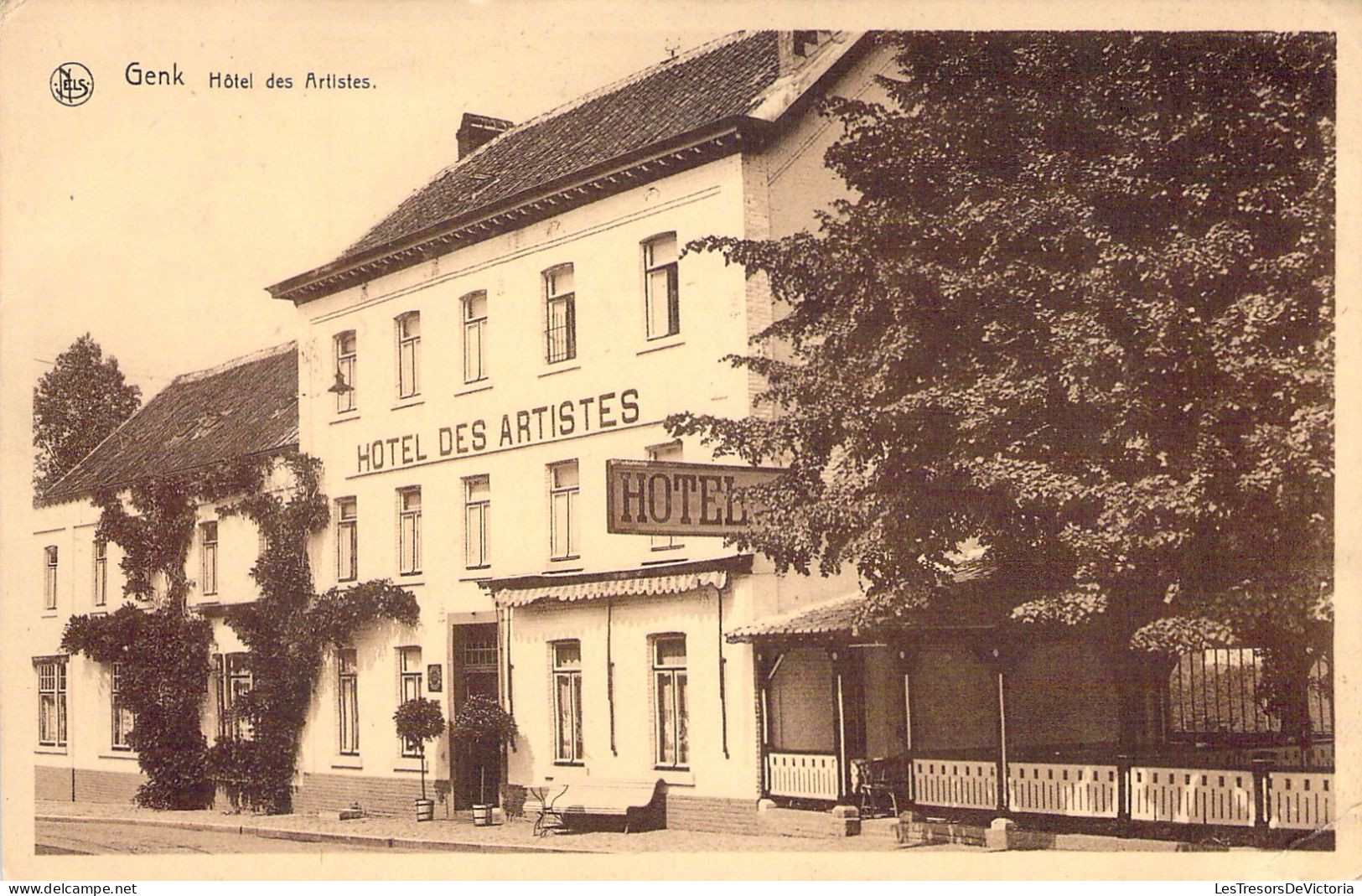 BELGIQUE - GENK - Hôtel Des Artistes - Carte Postale Ancienne - Genk