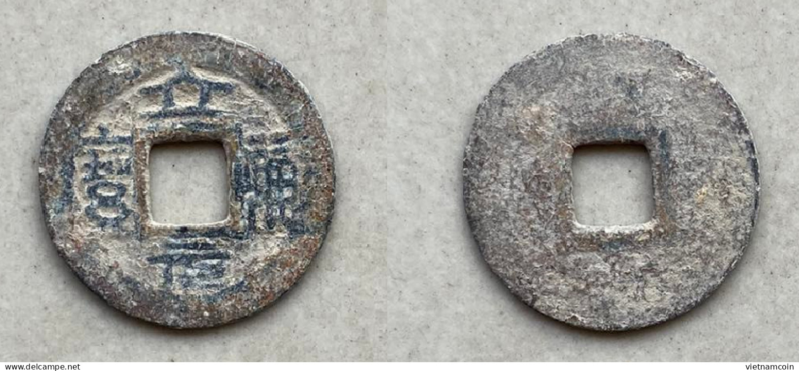 Ancient Annam Coin Lap Nguyen Thong Bao (zinc Coin) THE NGUYEN LORDS (1558-1778) - Viêt-Nam