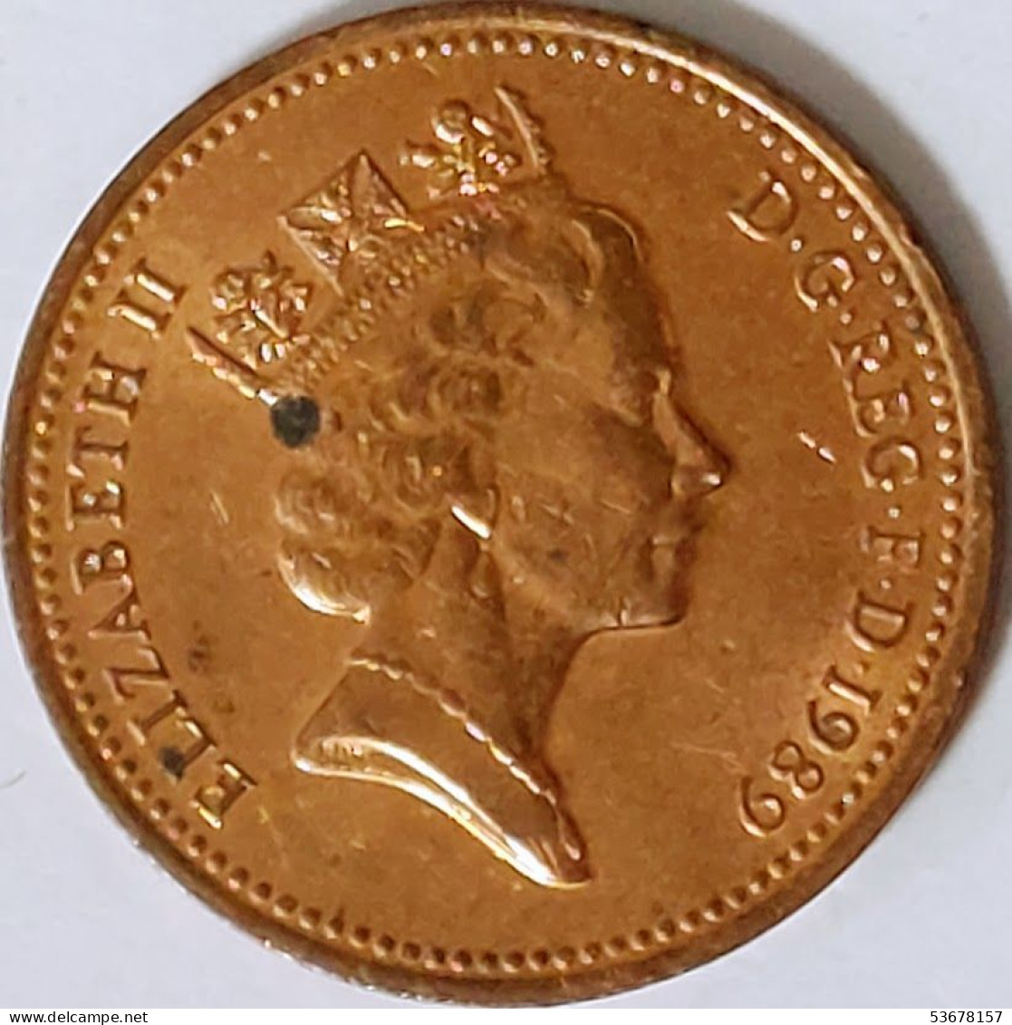 Great Britain - Penny 1989, KM# 935 (#2303) - 1 Penny & 1 New Penny