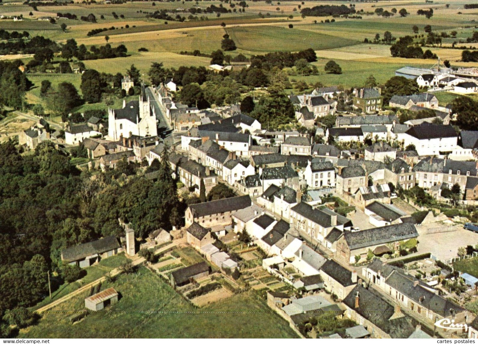 SAINT-AIGNAN-sur-ROE Vue Générale - Saint Aignan Sur Rö