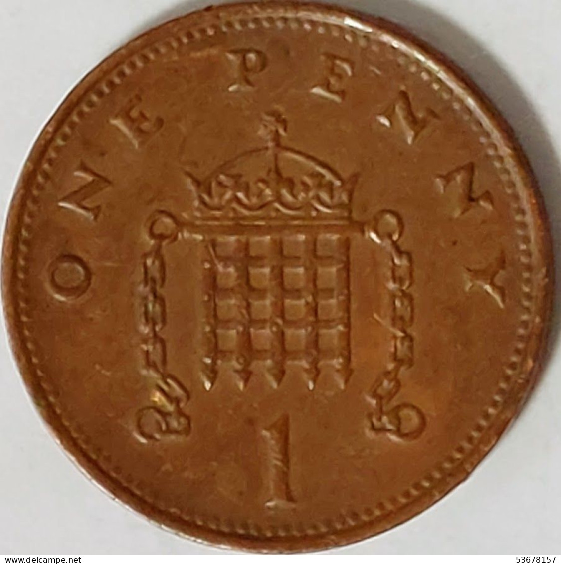 Great Britain - Penny 1992, KM# 935a (#2304) - 1 Penny & 1 New Penny