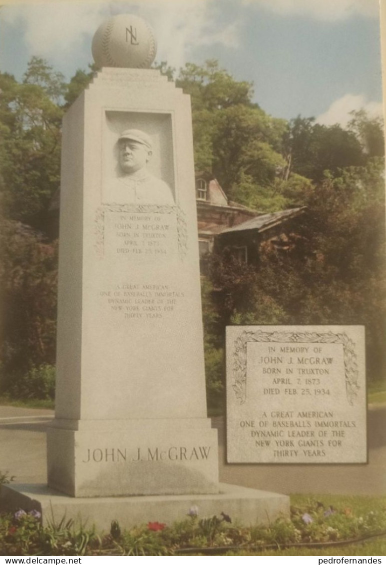 Postal John J. McGraw Statue - Places