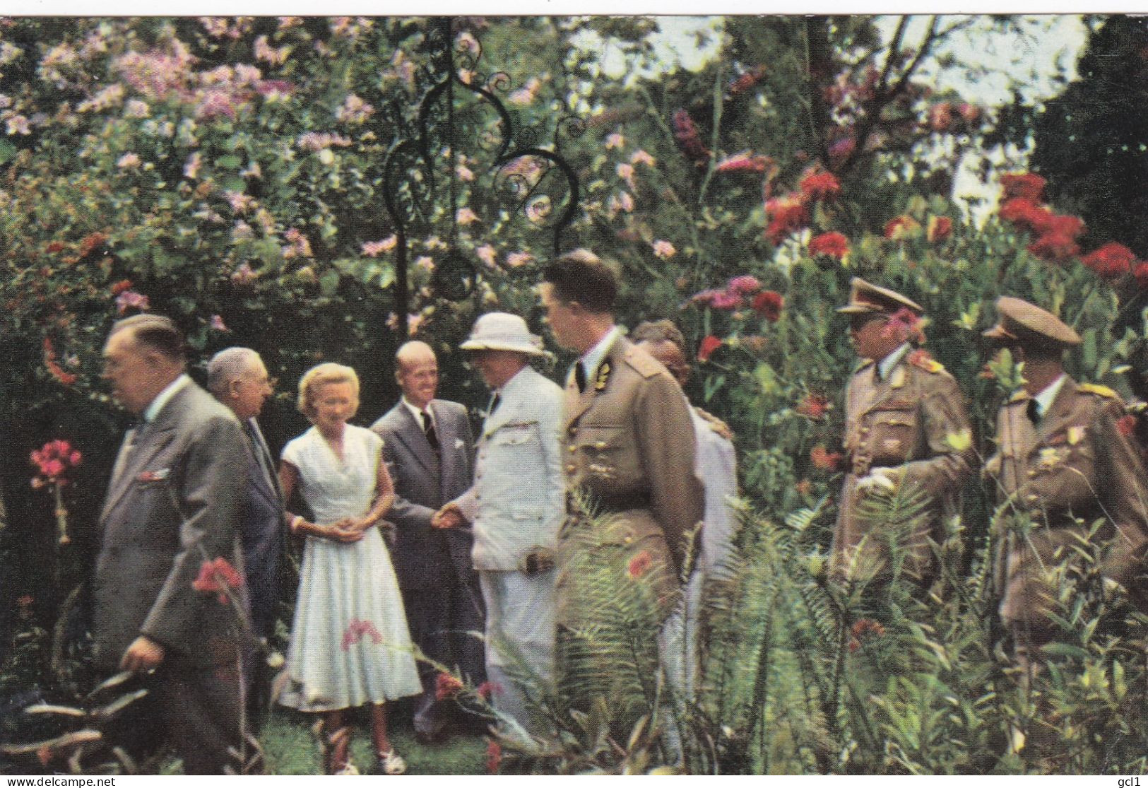 Reis van de koning in Congo -Zomer 1955 - 15 stuks van Cote D' or Chocolade