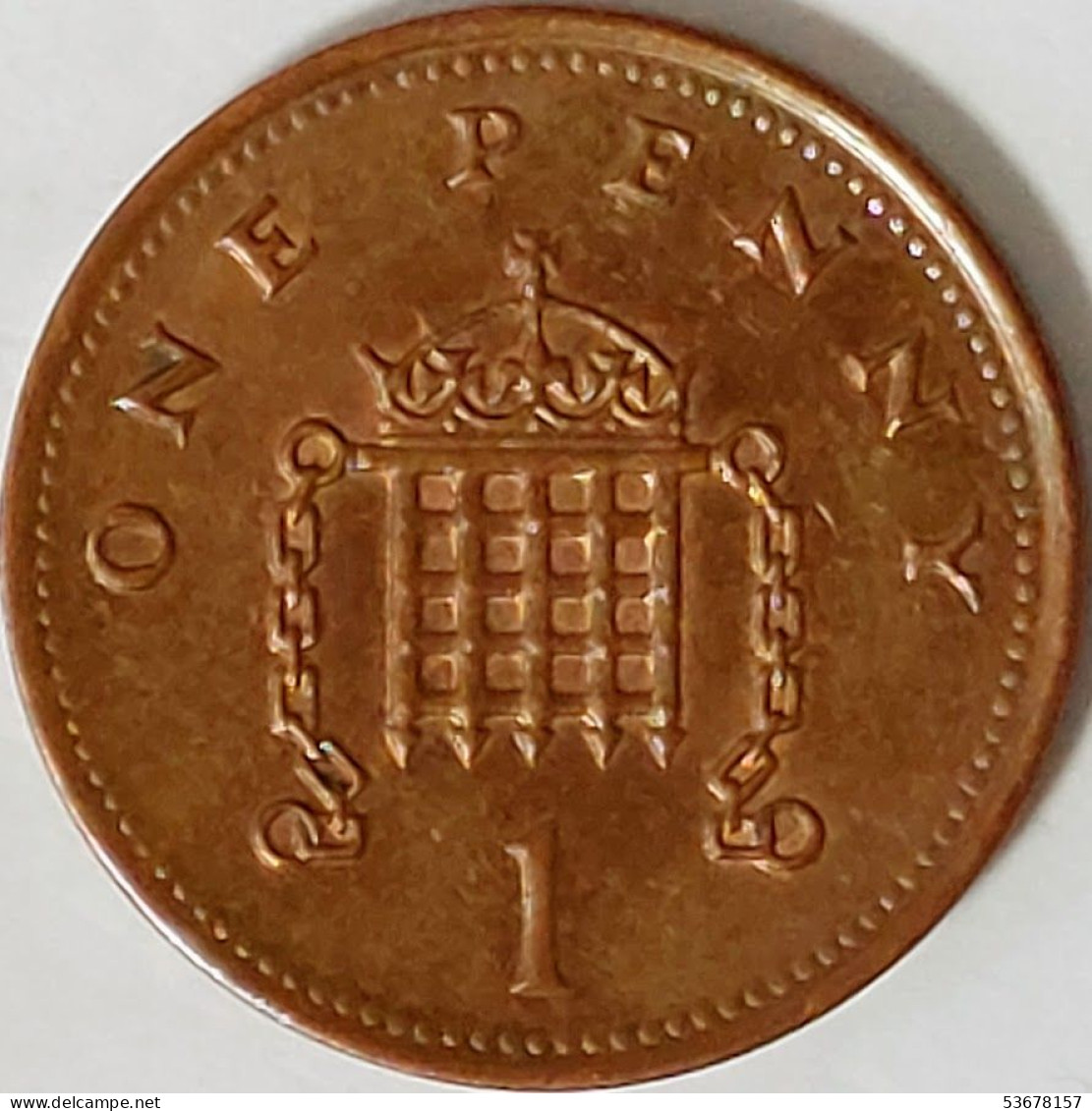 Great Britain - Penny 1993, KM# 935a (#2305) - 1 Penny & 1 New Penny