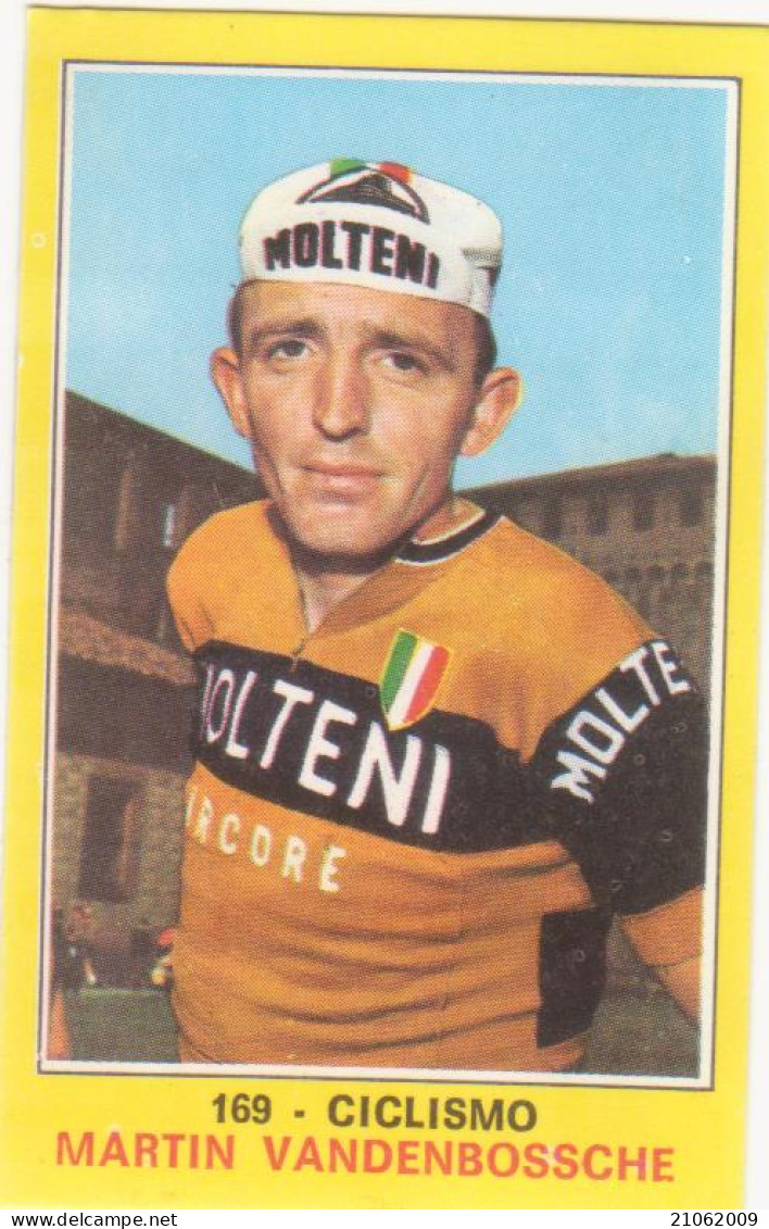 169 MARTIN VANDENBOSSCHE - CICLISMO - CAMPIONI DELLO SPORT PANINI 1970-71 - Cyclisme