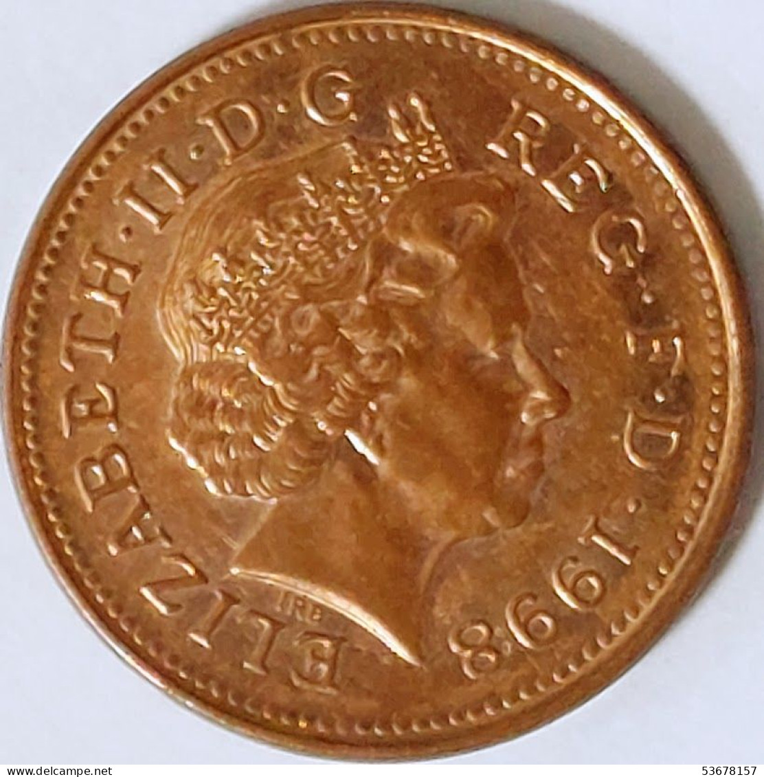 Great Britain - Penny 1998, KM# 986 (#2306) - 1 Penny & 1 New Penny