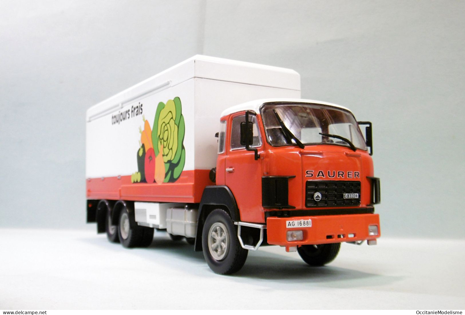 Altaya / Ixo - Camion SAURER D330 1978 Frigorifique BO 1/43 - Trucks