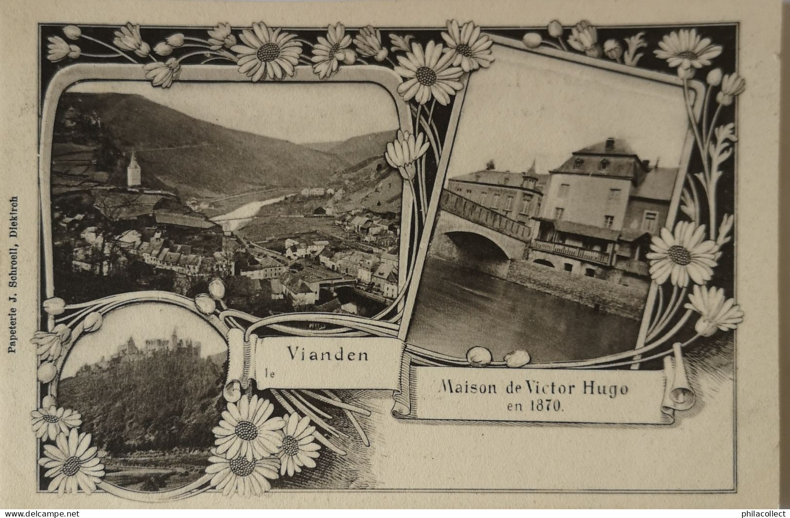 Luxembourg  (Vianden) Maison De Victor Hugo Ca 1900 - Vianden