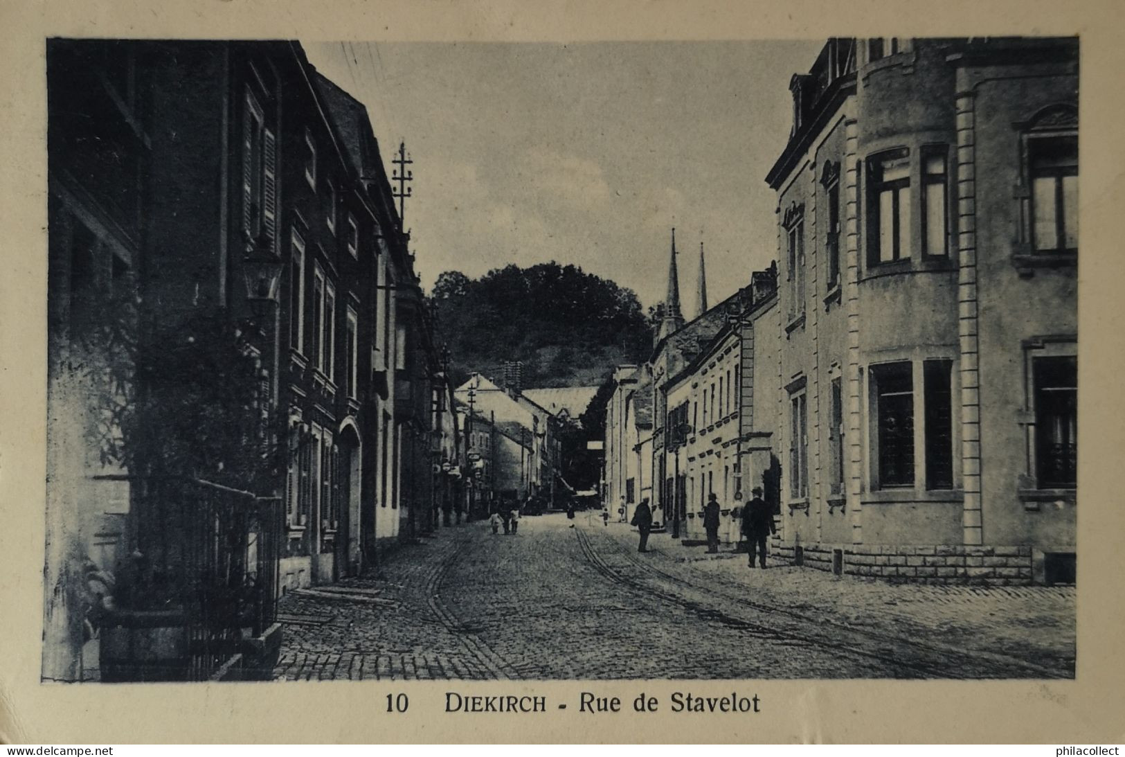 Luxembourg  (Diekirch) Rue De Stavelot 1932 - Diekirch