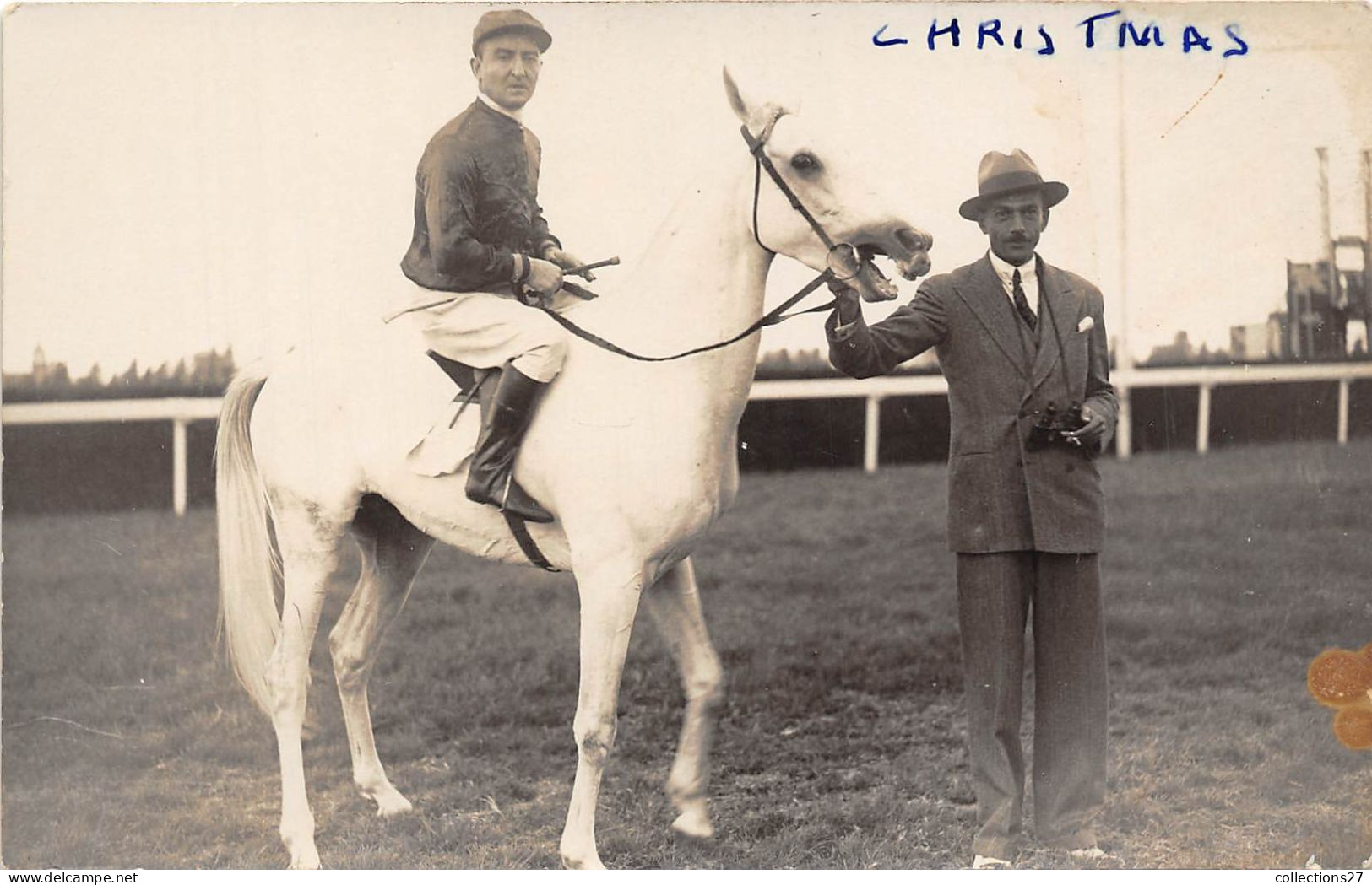 LOT DE 42 CARTES PHOTO -1934 / 1937 - CHEVAUX DE COURSE- HIPPODROME DU CAIRE EGYPTE - 5 - 99 Postkaarten