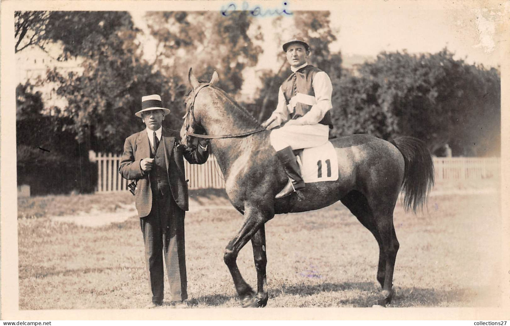 LOT DE 42 CARTES PHOTO -1934 / 1937 - CHEVAUX DE COURSE- HIPPODROME DU CAIRE EGYPTE - 5 - 99 Cartes