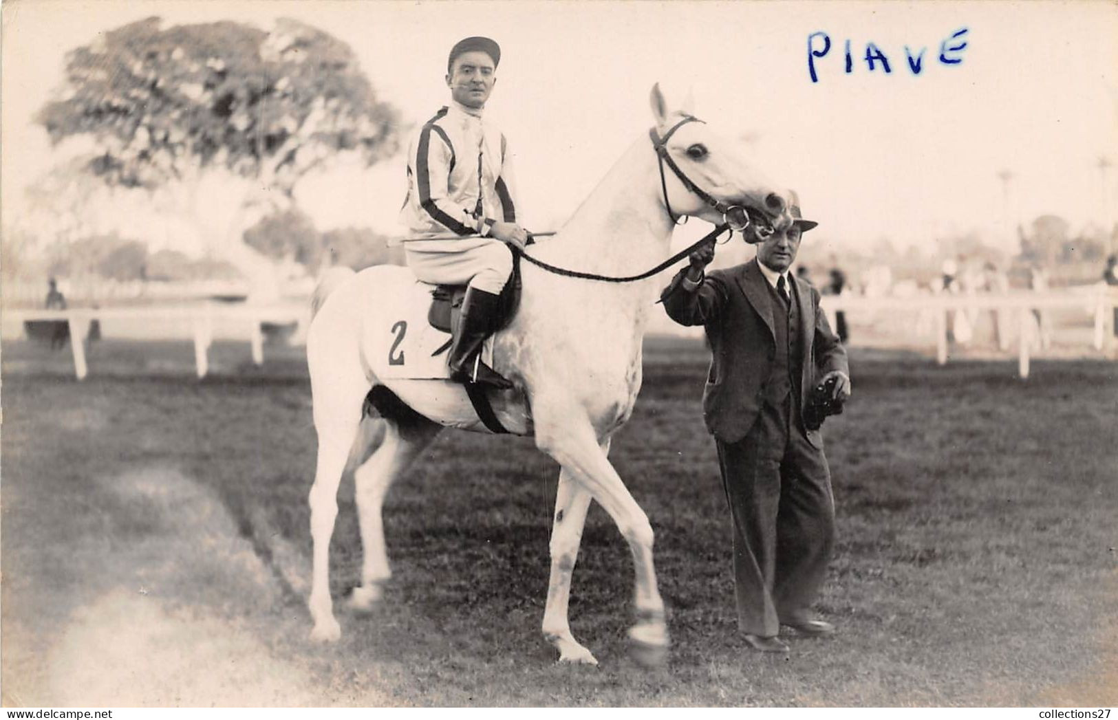 LOT DE 42 CARTES PHOTO -1934 / 1937 - CHEVAUX DE COURSE- HIPPODROME DU CAIRE EGYPTE