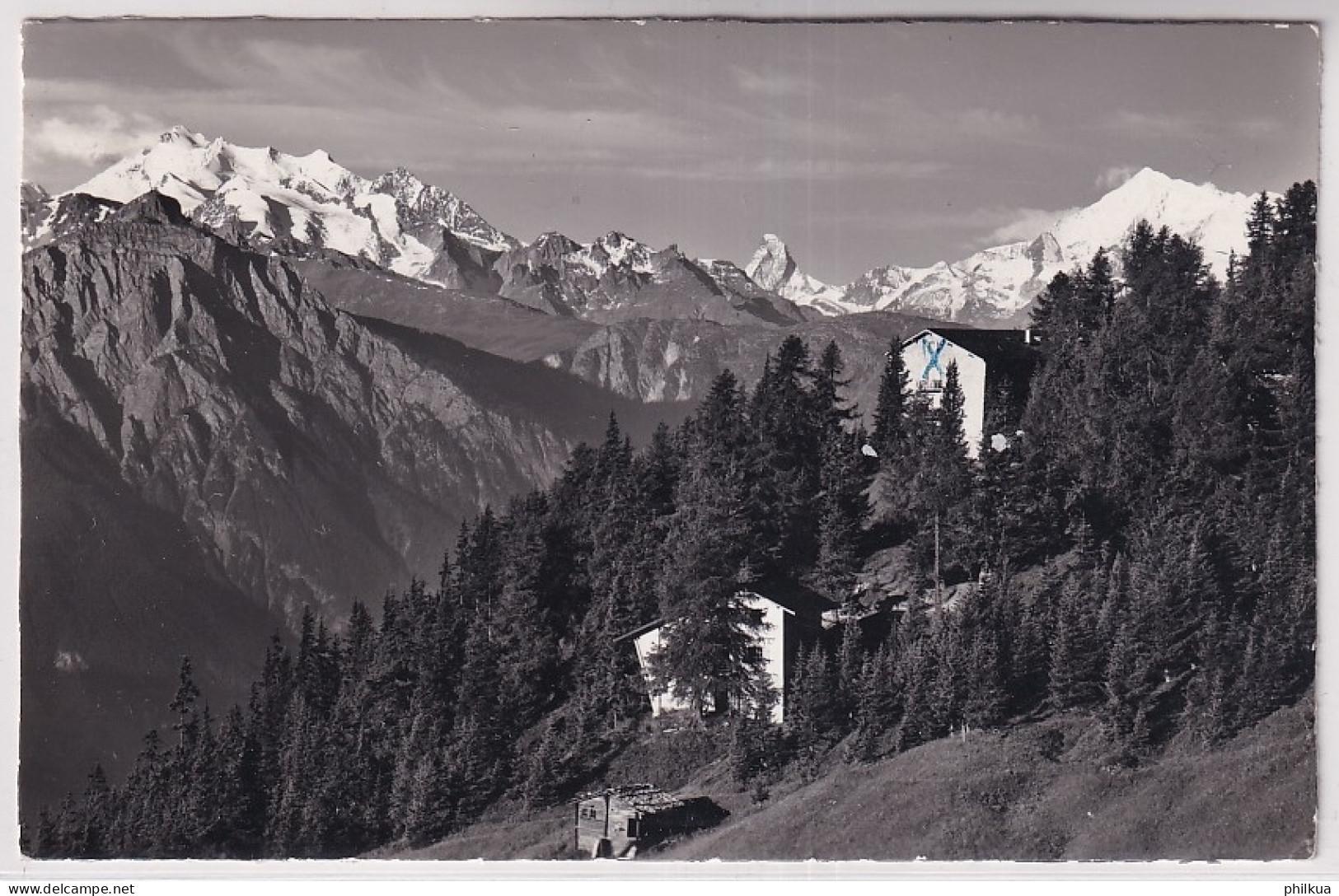 Waldhotel Bettmeralp - Mischabel Matterhorn Weisshorn - Bettmeralp