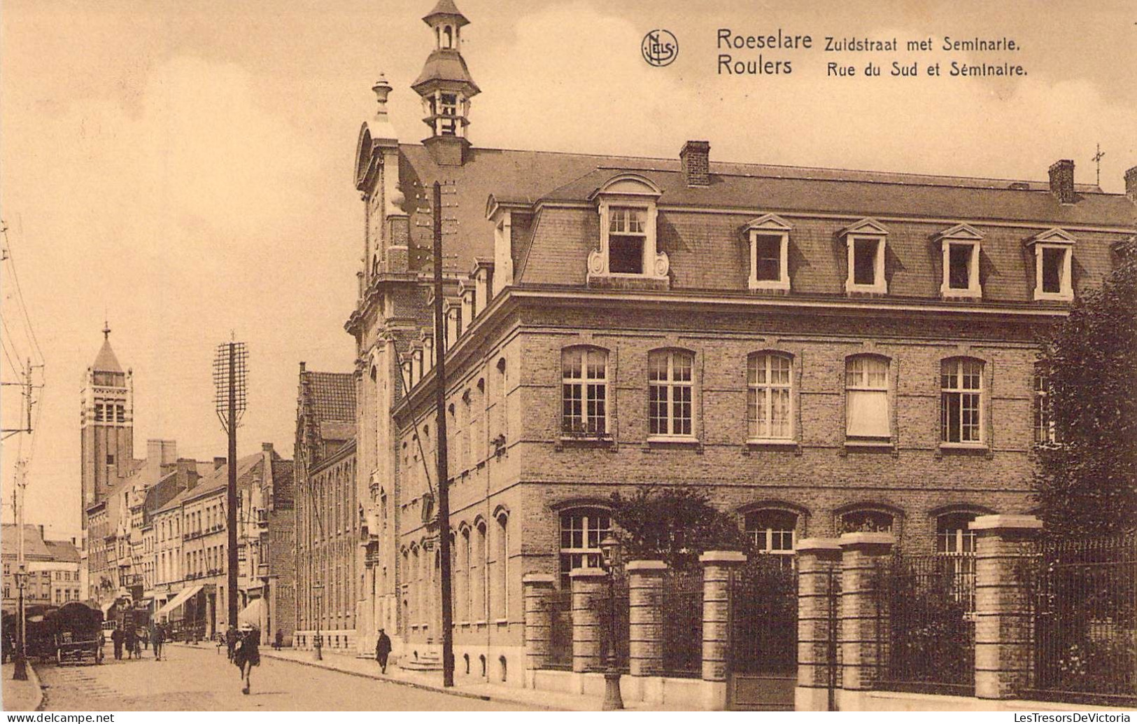 BELGIQUE - ROULERS - Rue Du Sud Et Séminaire - Carte Postale Ancienne - Sonstige & Ohne Zuordnung