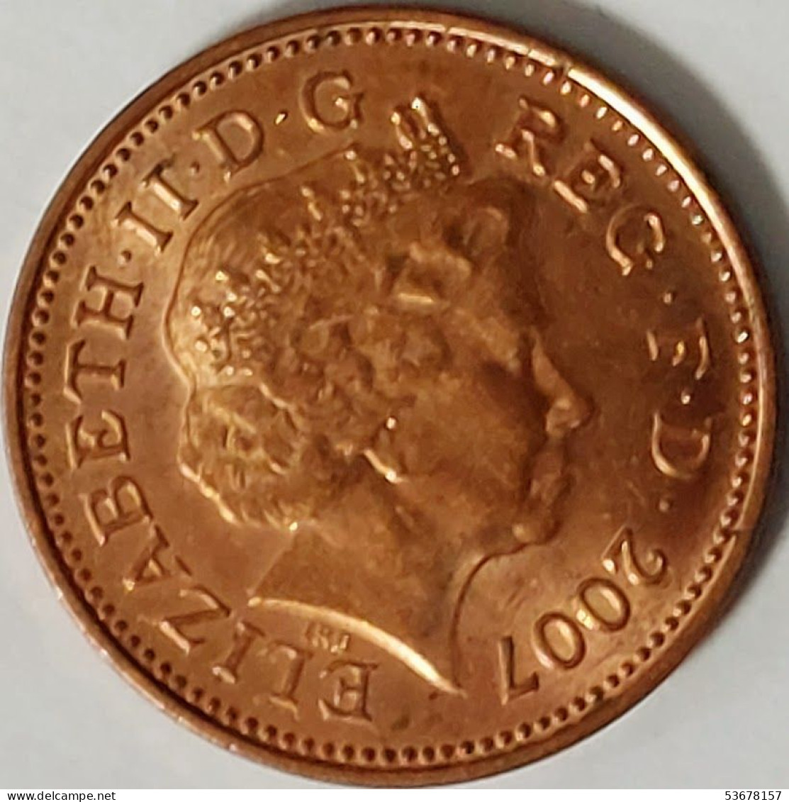 Great Britain - Penny 2007, KM# 986 (#2309) - 1 Penny & 1 New Penny