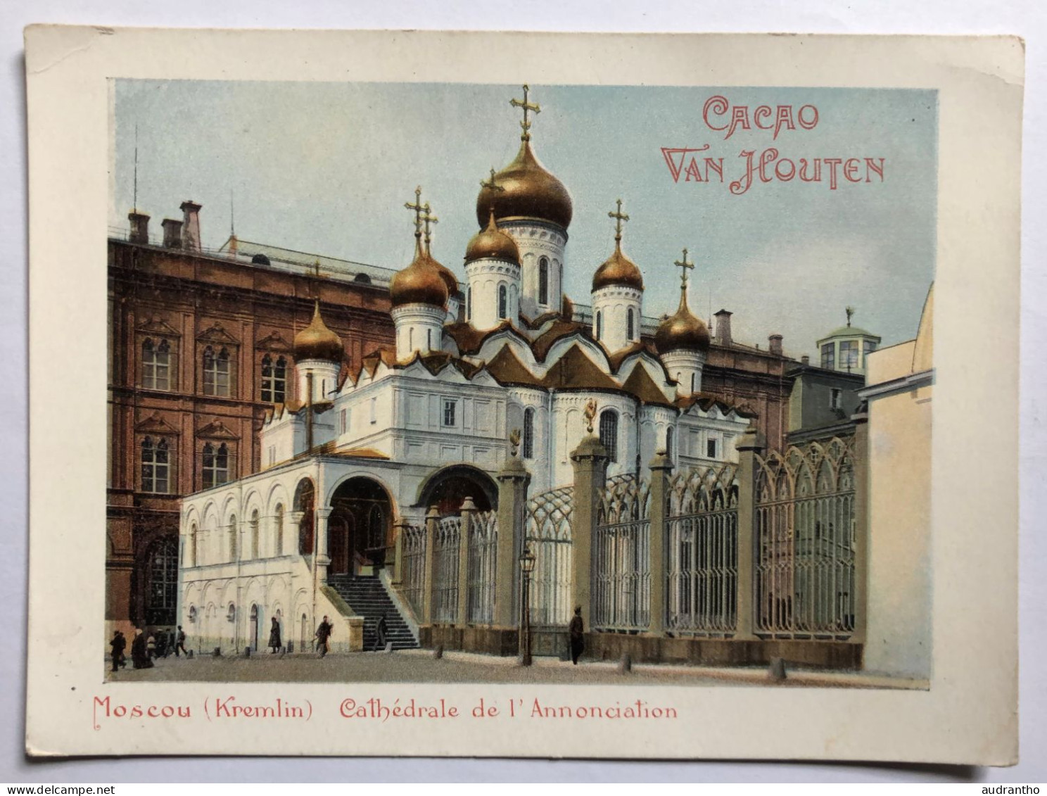 Grande Chromo - Cacao VAN HOUTEN - Moscou Kremlin - Cathédrale De L'annonciation - Van Houten