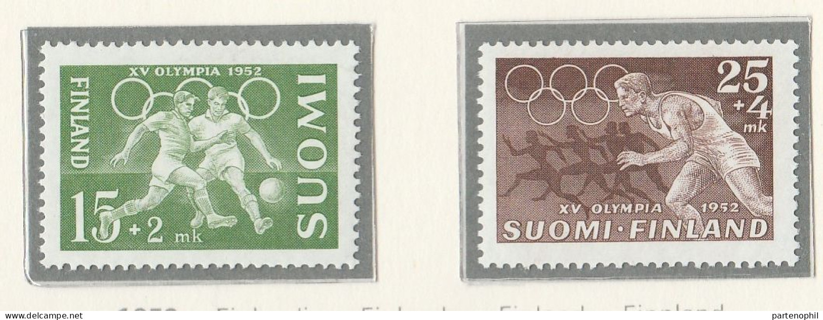 Finlandia 1952 - Olimpic Games Set MNH - Sommer 1952: Helsinki