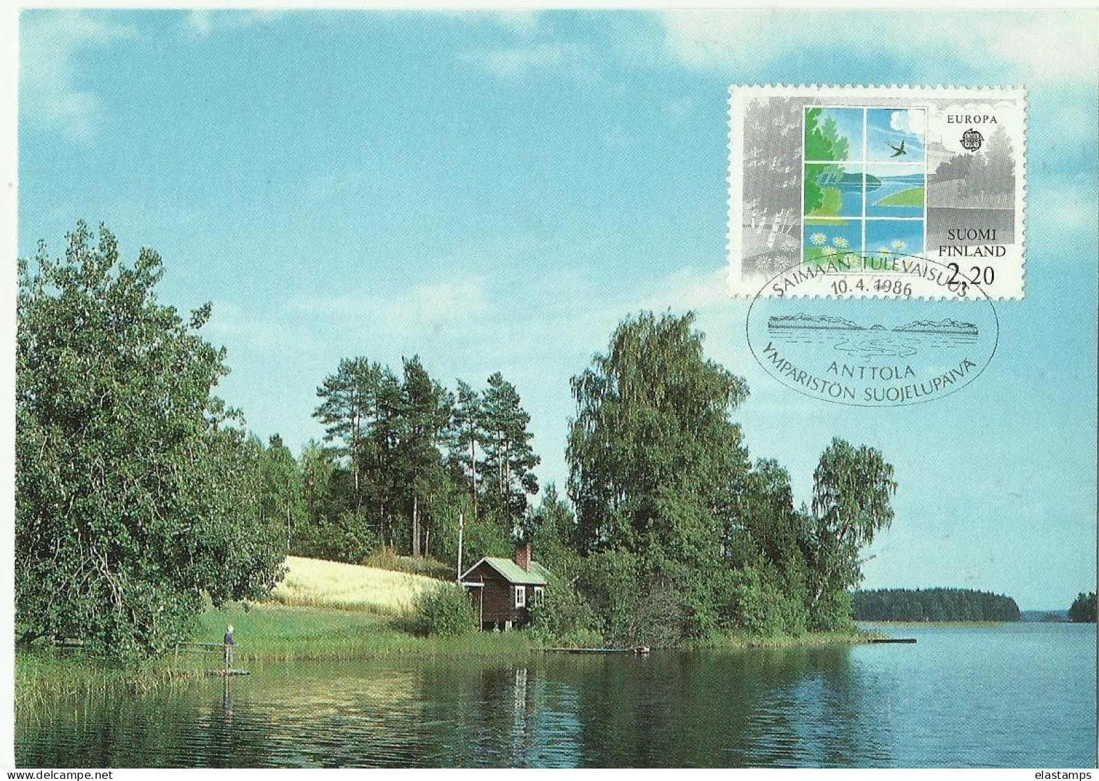 FINNLAND  MC 1986 - Tarjetas – Máximo