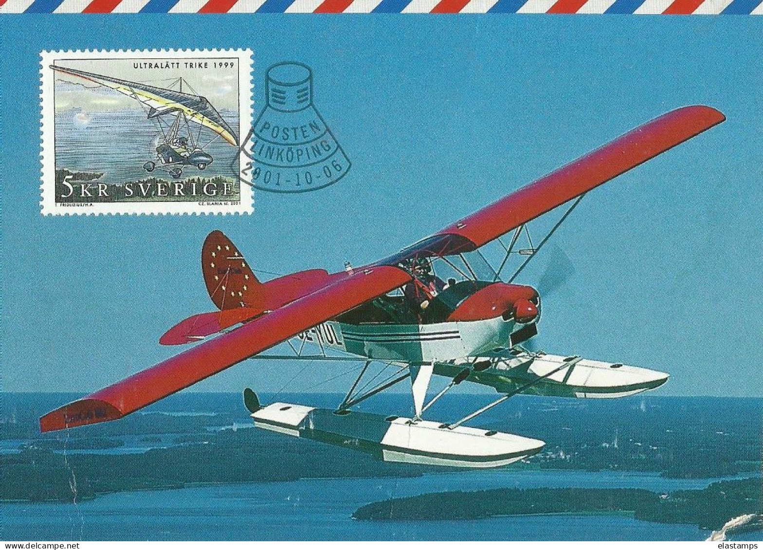 SV  MC 2001 FLUGZUGE - Maximum Cards & Covers