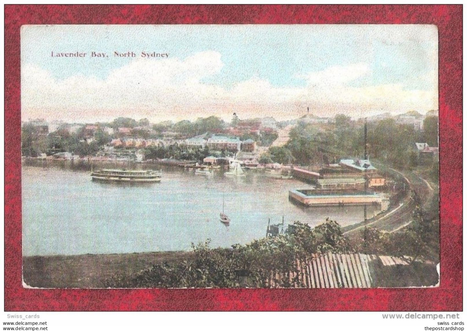 AUSTRALIA NORTH SYDNEY NSW LAVENDER BAY NEW SOUTH WALES UNUSED - Sydney