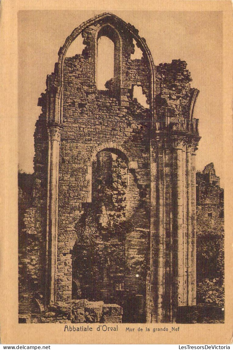 BELGIQUE - Florenville - Abbatiale D'Orval - Mur De La Grande Nef - Carte Postale Ancienne - Florenville