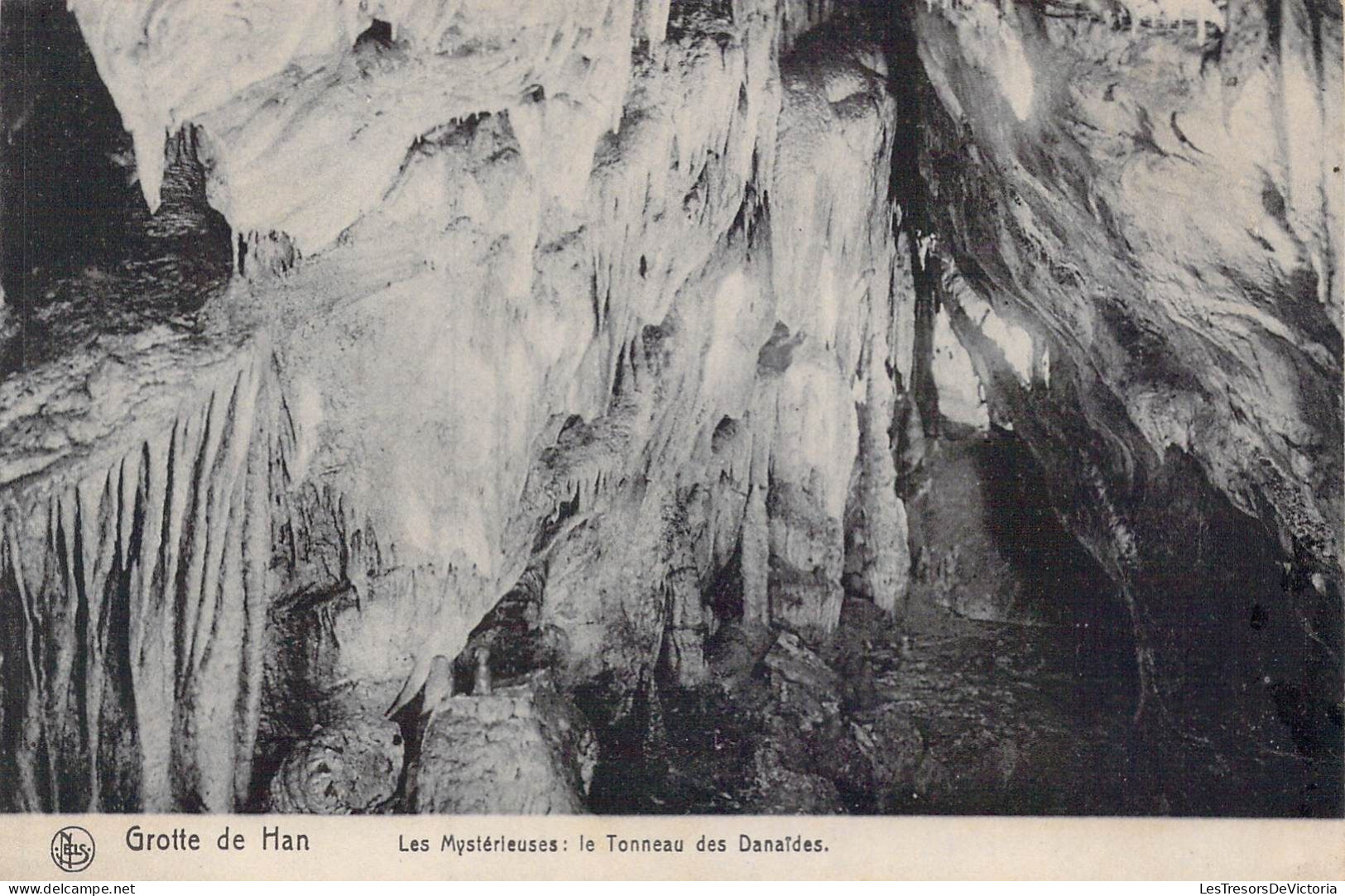 BELGIQUE - Rochefort - Grotte De Han - Les Mystérieuses : Le Tonneau Des Danaïdes - Carte Postale Ancienne - Rochefort