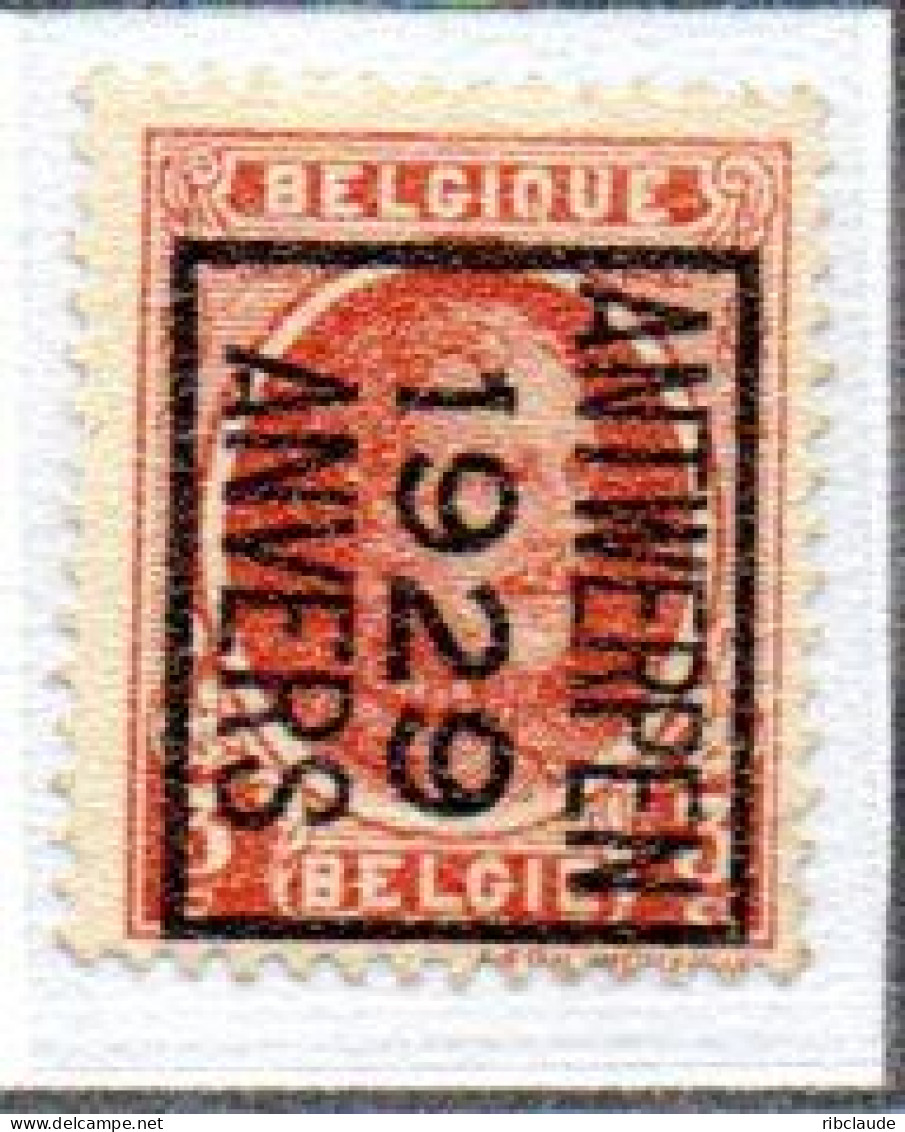 Préo Typo N° 183A - 183B - Typografisch 1922-31 (Houyoux)