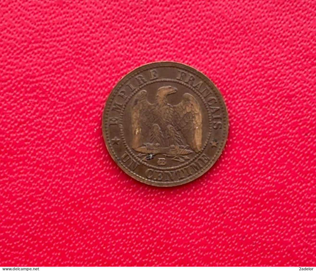 Belle Monnaie De 1 Centime Napoléon III Tête Nue 1853 BB (atelier Strasbourg) - 1 Centime