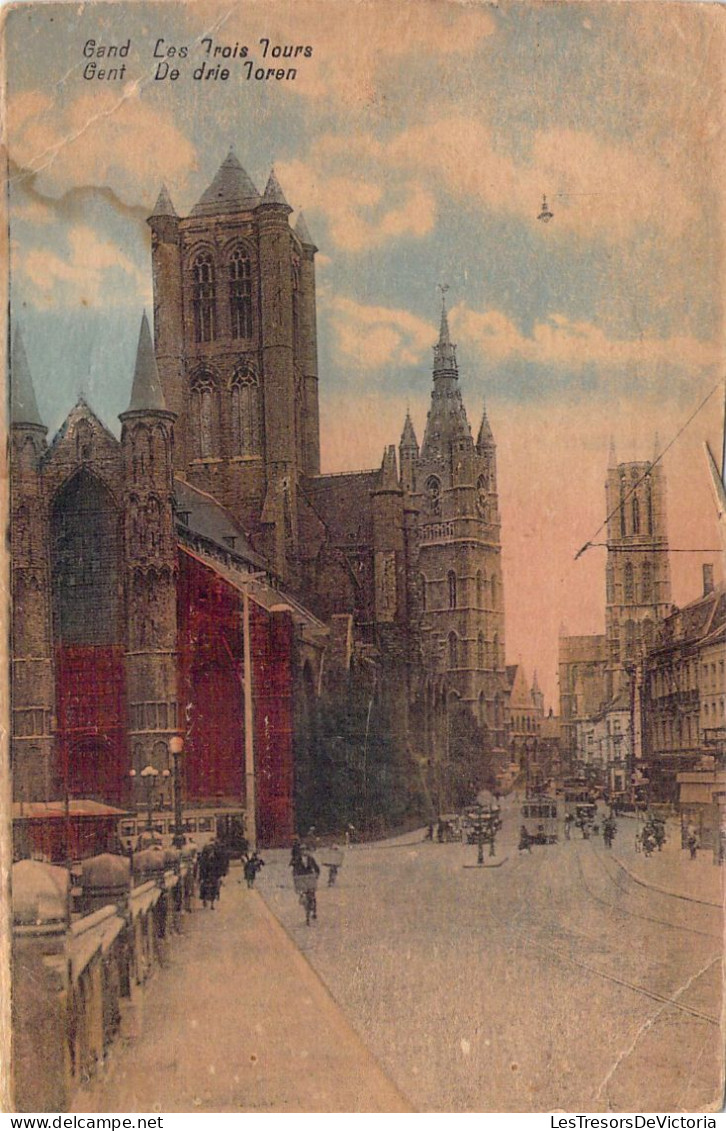 BELGIQUE - GAND - Les Trois Tours - Carte Postale Ancienne - Gent