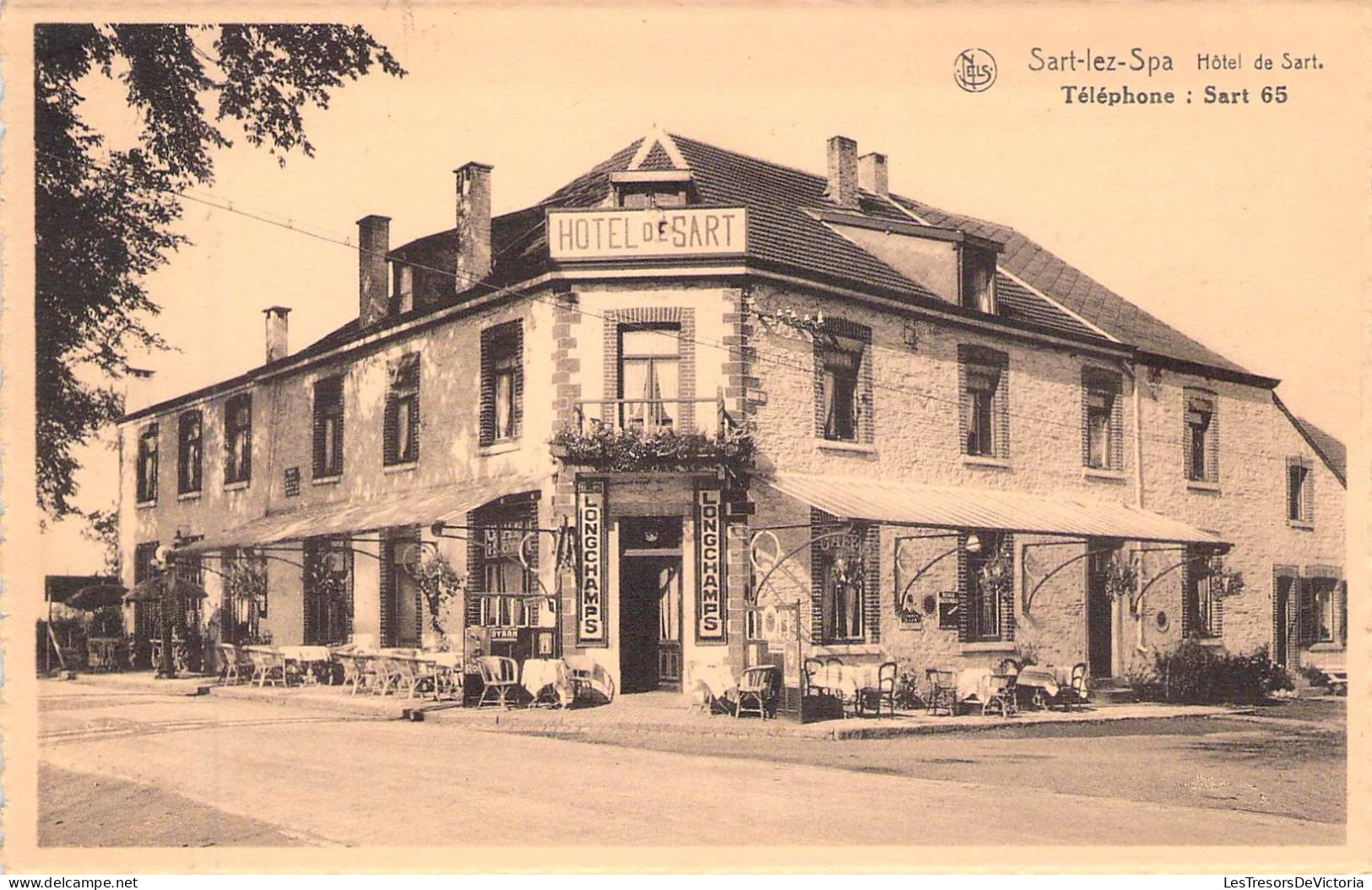 BELGIQUE - SART LEZ SPA - Hôtel De Sart - Carte Postale Ancienne - Other & Unclassified