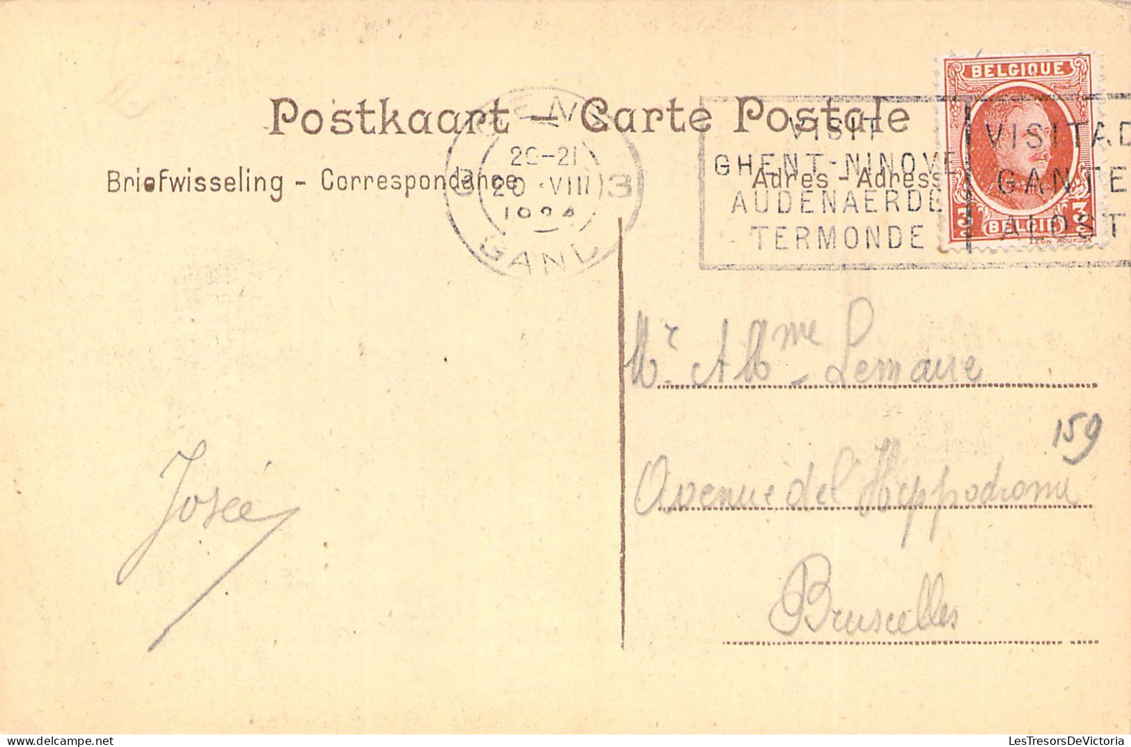 BELGIQUE - GAND - Théâtre Flamand - Carte Postale Ancienne - Gent