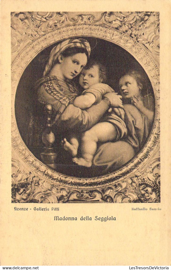 ITALIE - Galleria Pitti - Madonna Della Seggiola - Carte Postale Ancienne - Firenze (Florence)