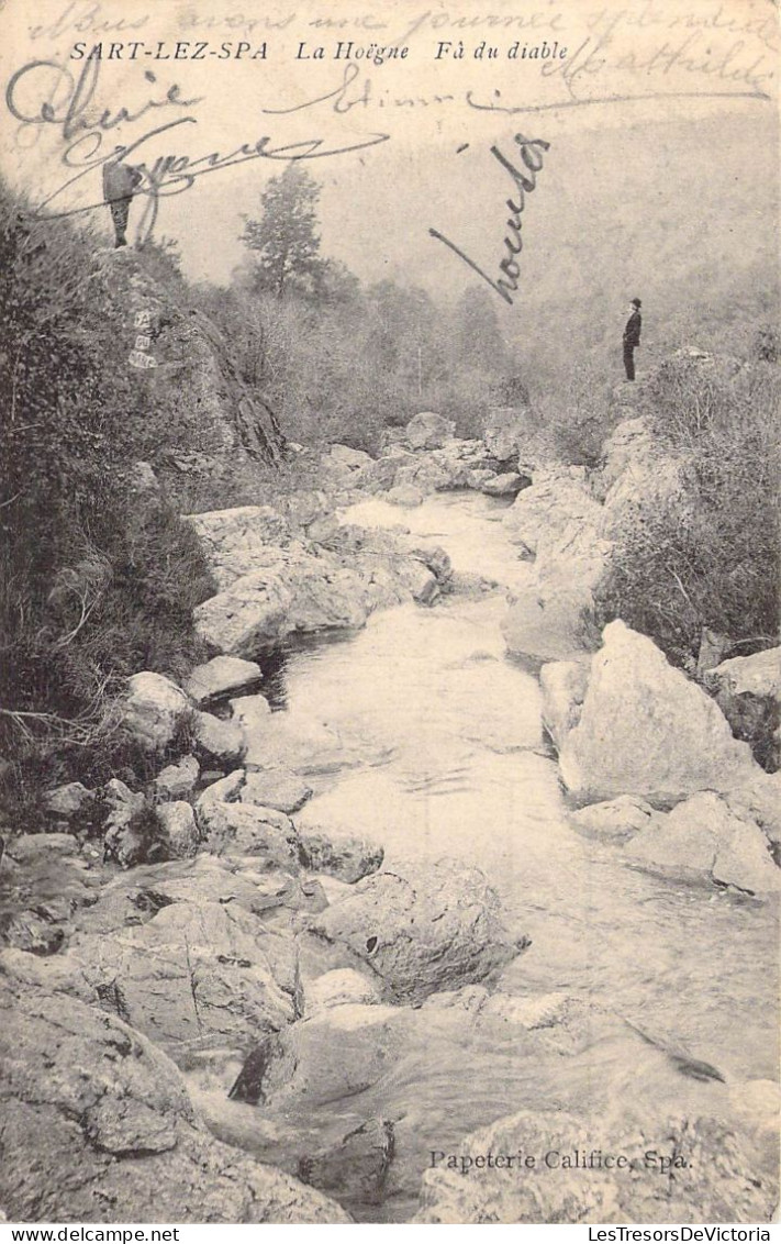 BELGIQUE - SART LEZ SPA - La Hoegne Fâ Du Diable - Carte Postale Ancienne - Autres & Non Classés