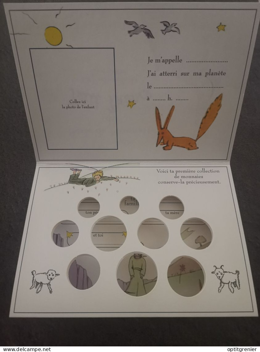 VIDE EMPTY / COFFRET BU VIDE FRANCS 2001 LE PETIT PRINCE / FRANCE - Otros & Sin Clasificación