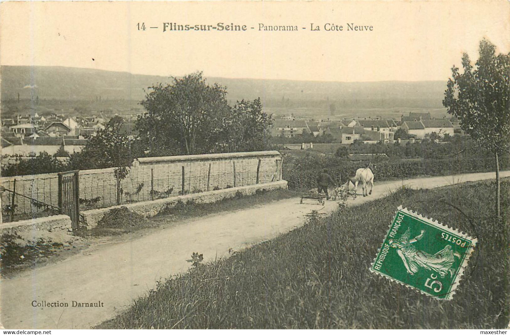 FLINS SUR SEINE Panorama, La Côte Neuve - Flins Sur Seine