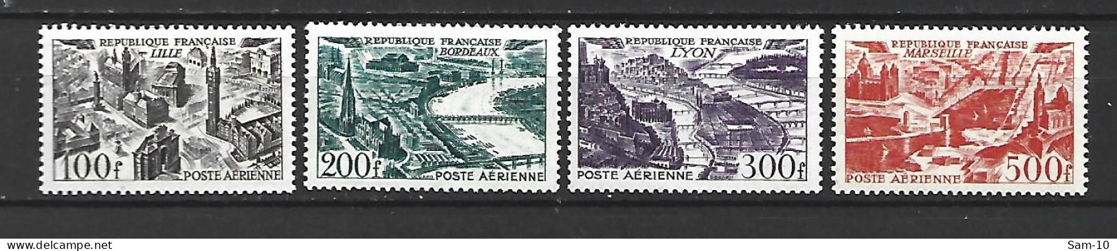 Timbre De France P-a Neuf **  N 24 / 27 - 1927-1959 Neufs