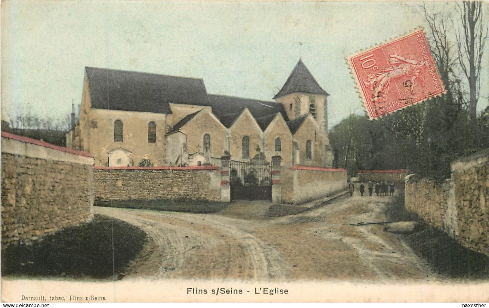 FLINS SUR SEINE L'église - Flins Sur Seine