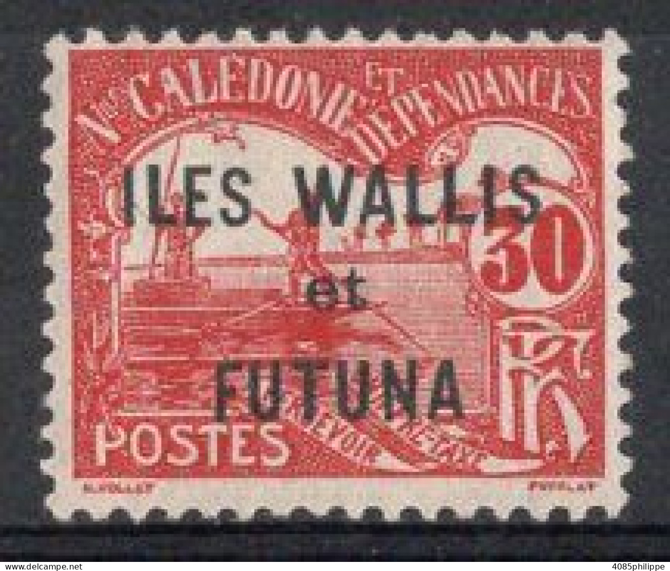 Wallis & Futuna Timbre-Taxe N°5* Neuf Charnière TB Cote 2.00€ - Timbres-taxe