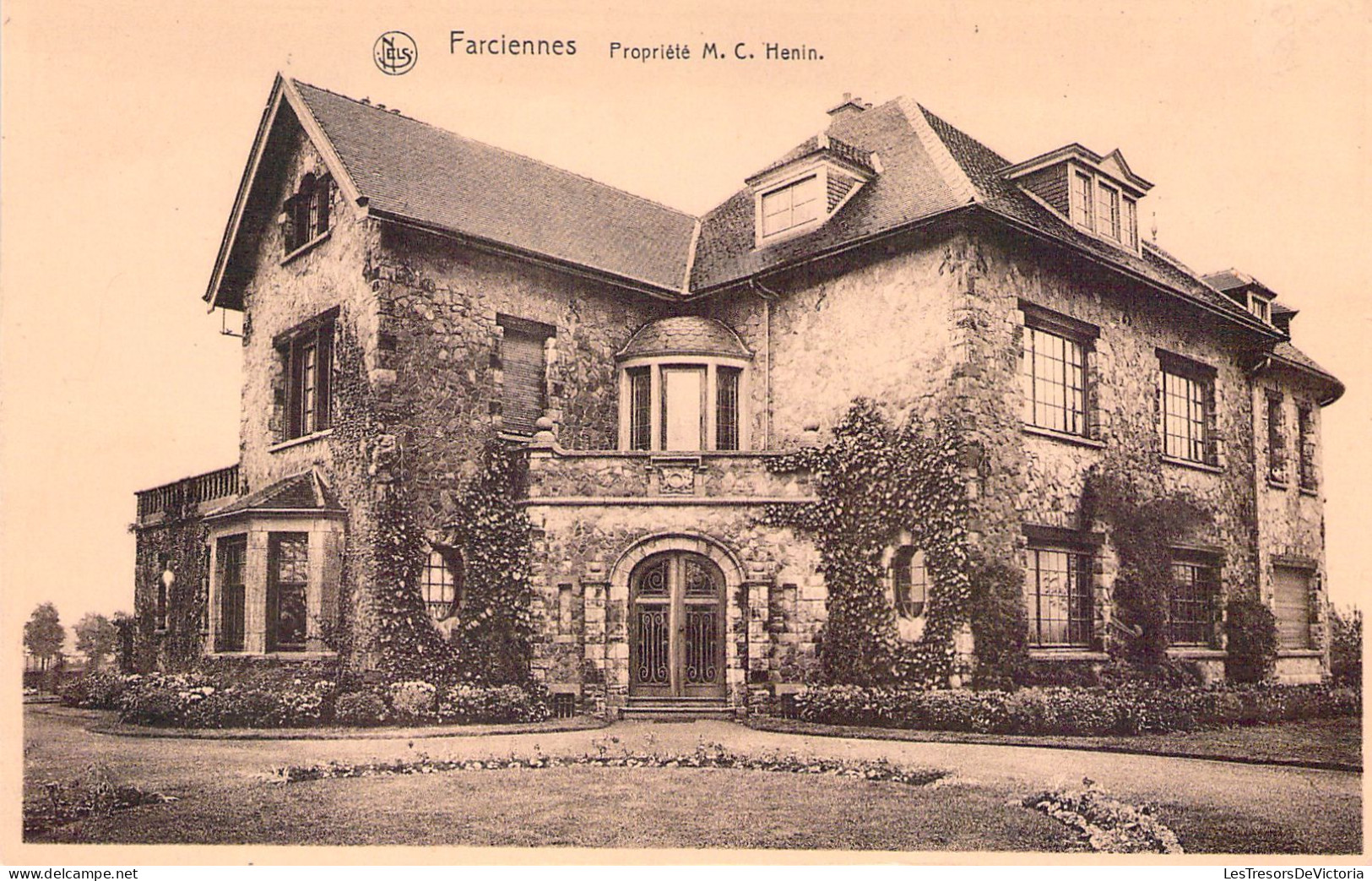 BELGIQUE - FARCIENNES - Propriété De M C Henin - Carte Postale Ancienne - Farciennes